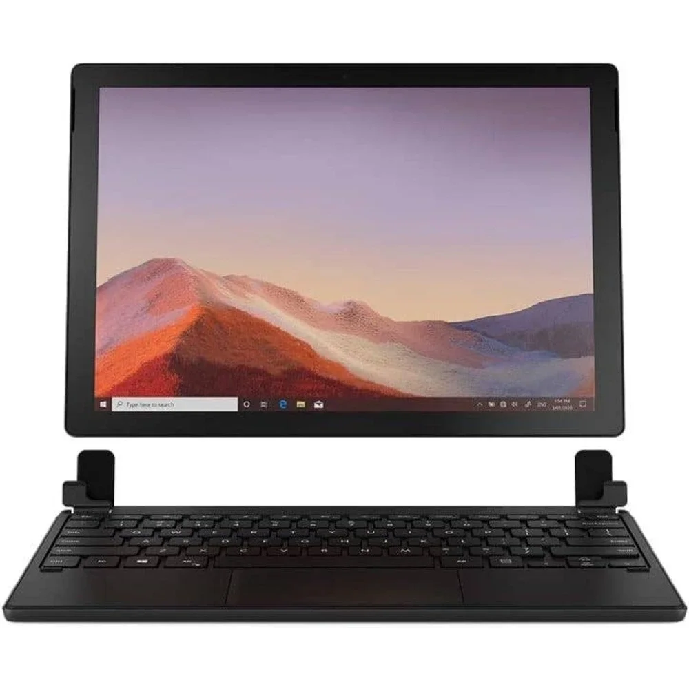 Brydge 12.3 Pro+ Wireless Keyboard Touchpad Microsoft Surface Pro 4 5 6 7 Black